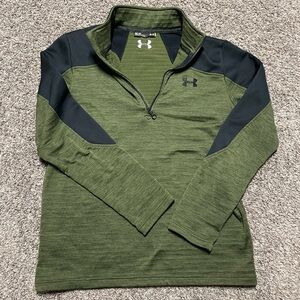 Under Armour Olive and Black Performance Pullover